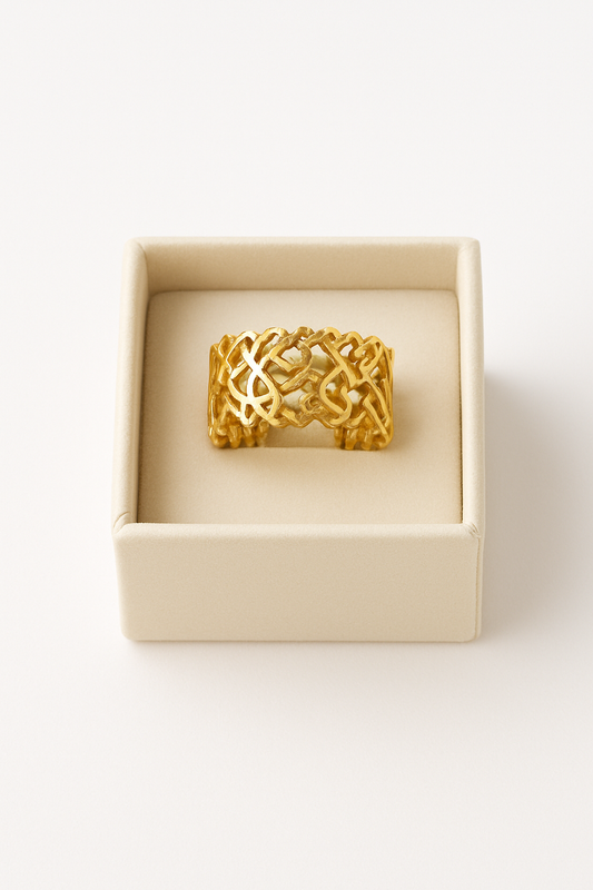 Elegant Stainless Steel Adjustable Rings