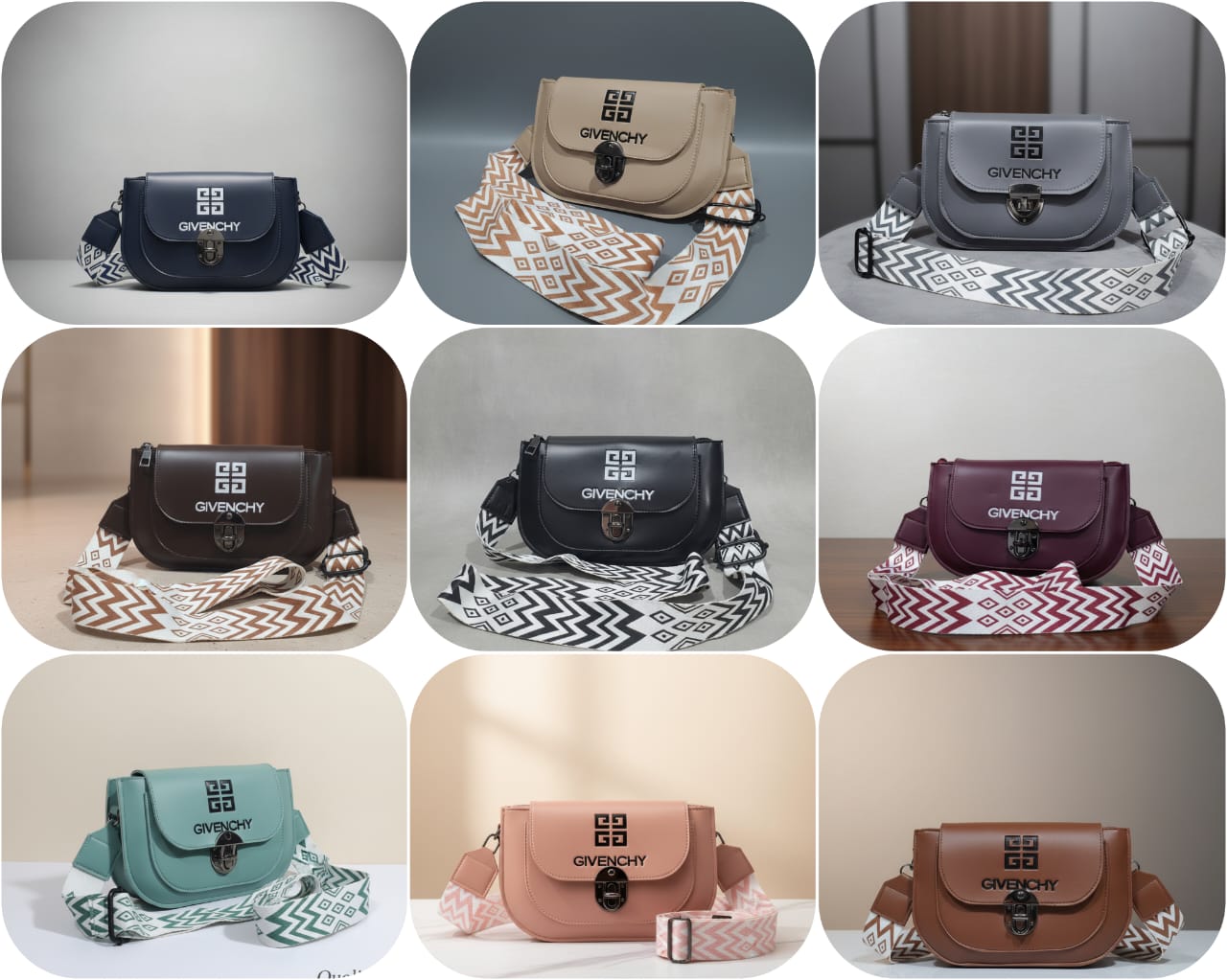 2 Zipper Cross Body Bags