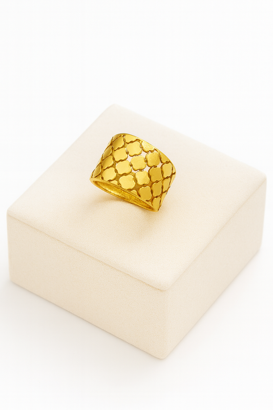 Elegant Stainless Steel Adjustable Rings