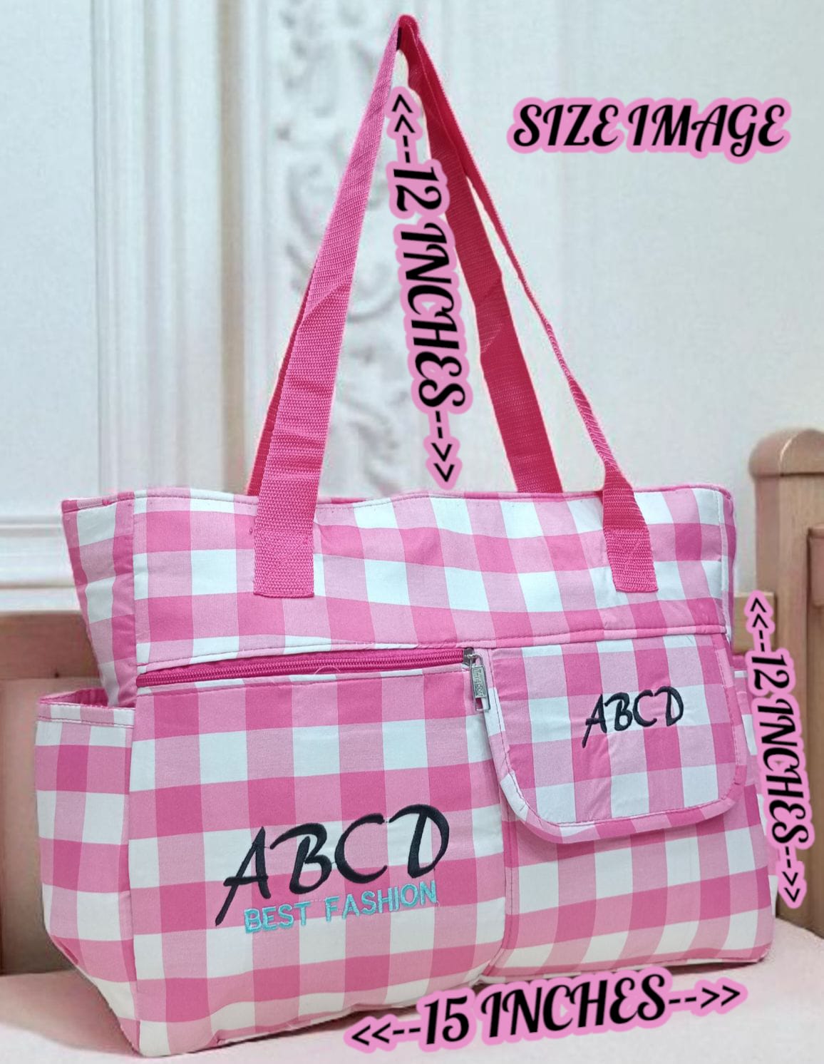ABCD Mother Care Multi-Pocket Tote Bag