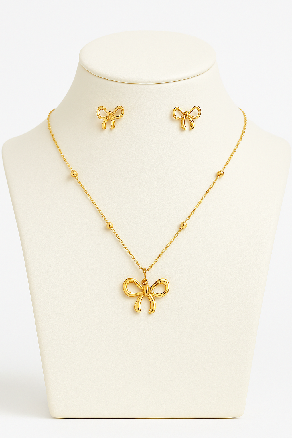 Tarnish Free Bow Set